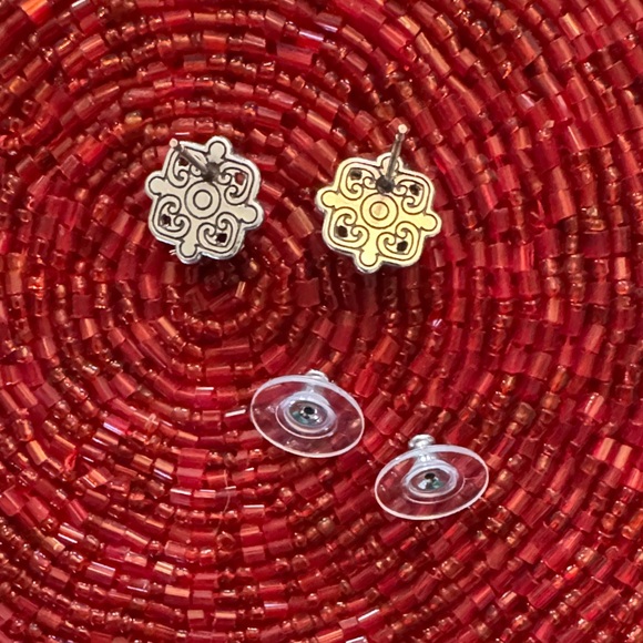 🪷Brighton Elora Gems Floral Post Earrings ~ NWOT - Picture 5 of 10